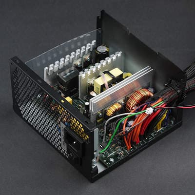 Вид платы блока питания Aerocool KCAS-500W