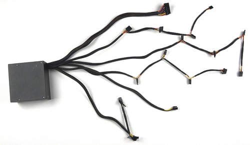 Провода и разъемы блока питания Aerocool KCAS-500W