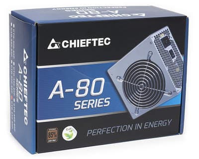 Упаковка блока питания Chieftec CTG-650-80P