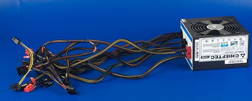 Провода и разъемы блока питания Chieftec CTG-750C