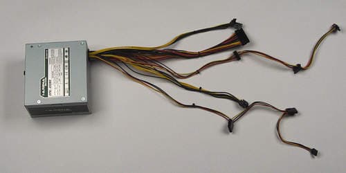 Провода и разъемы блока питания Chieftec GPA-450B8