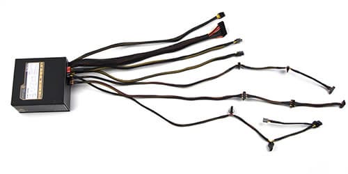 Провода и разъемы блока питания Chieftec Navitas 650W (GPM-650C)