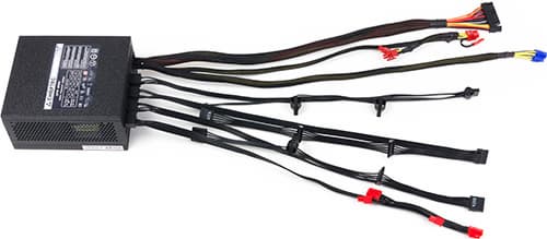 Провода и разъемы блока питания Chieftec GPS-500C