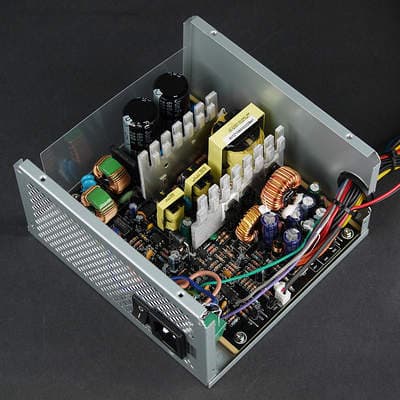 Вид платы блока питания Chieftec HPS-350NS