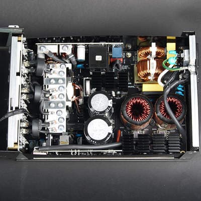 Вид платы блока питания Cooler Master MasterWatt Maker 1200 MIJ (MPZ-C002-AFBAT)