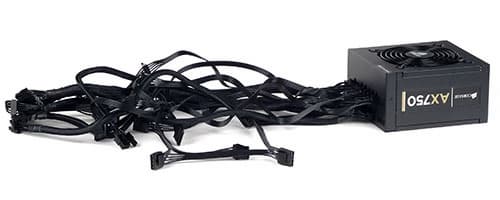 Провода и разъемы блока питания Corsair AX750 (CMPSU-750AX)