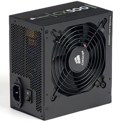 Внешний вид блока питания Corsair CX500 V2 (CMPSU-500CXV2)