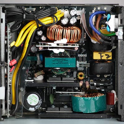 Вид платы блока питания Deepcool DQ750