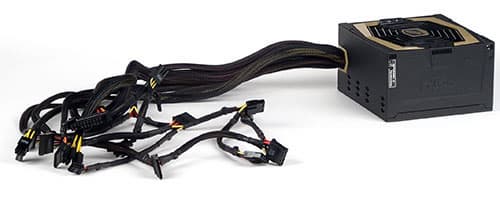 Провода и разъемы блока питания FSP Aurum Gold 600 (AU-600)