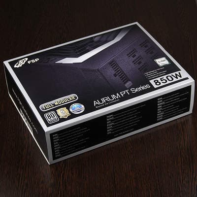 Упаковка блока питания FSP Aurum PT 850 (PT850FM)