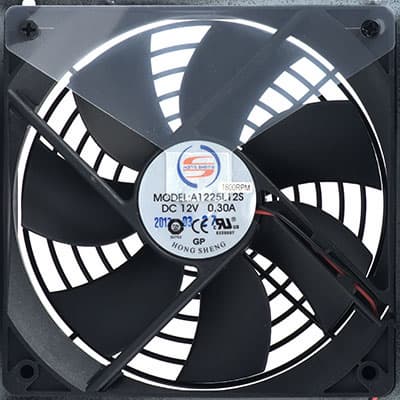 Вентилятор блока питания Gigabyte GreenMax Plus 550W (GZ-EMS55A-C1)