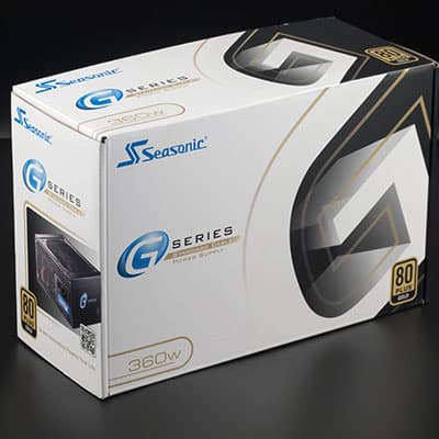 Упаковка блока питания Seasonic G-360