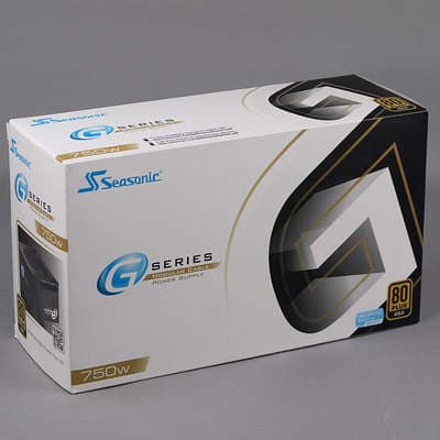 Упаковка блока питания Seasonic G-750 (SSR-750RM)