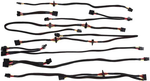 Провода и разъемы блока питания Seasonic X-1250 (SS-1250XM)