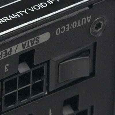 Переключатель режимов охлаждения блока питания Super Flower Leadex Titanium 1600W (SF-1600F14HT)