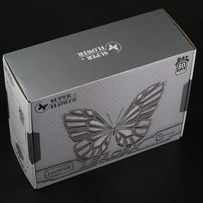 Упаковка блока питания Super Flower Leadex Titanium 1600W (SF-1600F14HT)