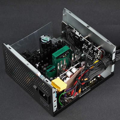 Вид платы блока питания Thermaltake Smart DPS G 650W Gold (SPG-650DH3CCG)