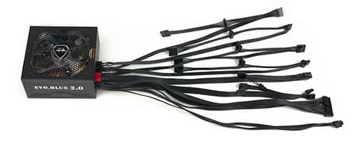 Провода и разъемы блока питания Thermaltake Evo Blue 2.0 750W (Evo-750M)