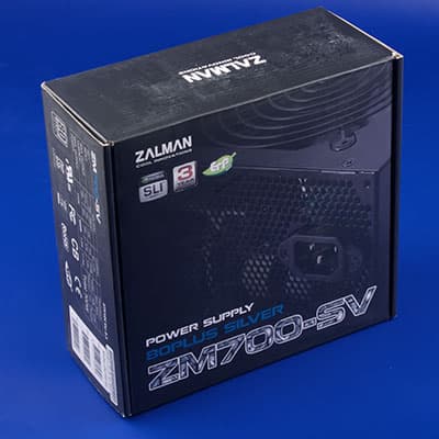 Упаковка блока питания Zalman ZM700-SV