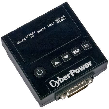 ИБП CyberPower OL3000ERTXL2U: панель управления панель управления