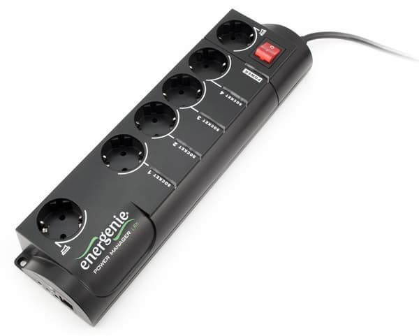 EnerGenie EG-PMS-LAN: программируемый фильтр питания с LAN-интерфейсом, Внешний вид