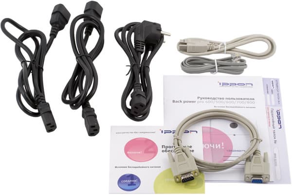 комплектация IPPON Back Power Pro 800