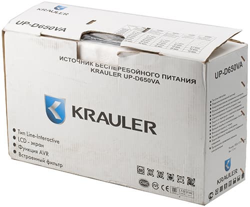 коробка KRAULER UP-D650VA
