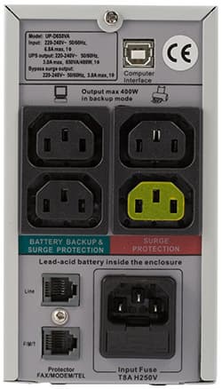 задняя панель KRAULER UP-D650VA