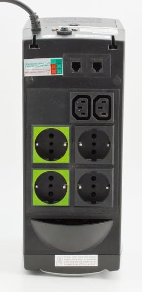 ИБП Krauler Gyper GPR-850, верхняя панель