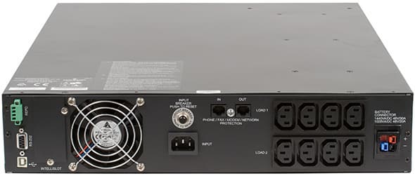 задняя панель LIEBERT PSI 1000