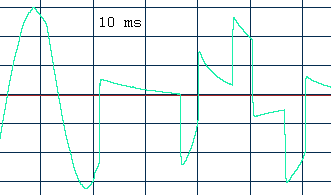 процесс перехода на батарею