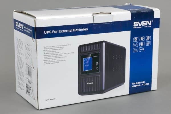 ИБП Sven Reserve Home-1000, общий вид