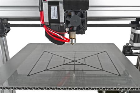 Печать теста платформы, ABS