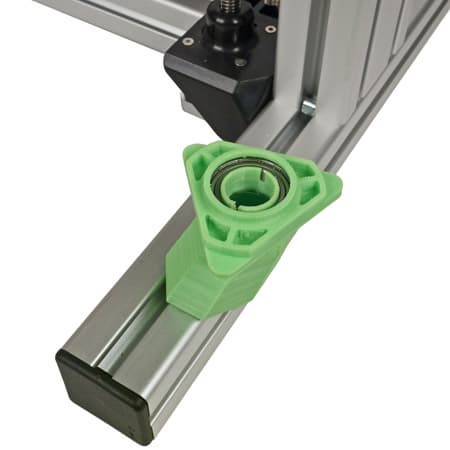 Подставка для катушек установлена