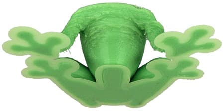 3D-принтер Felix 3.0, печать лягушки, PLA