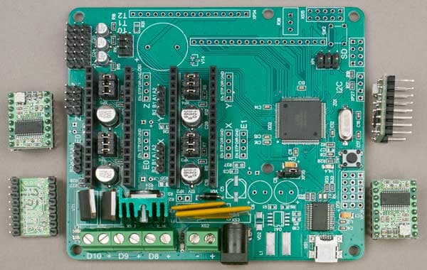 3D-принтер Мастер КИТ MC2, электроника