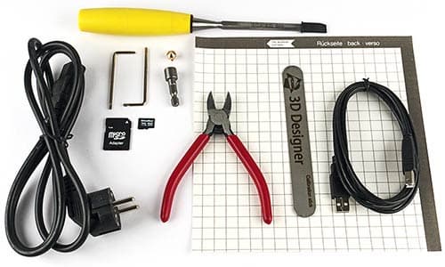 3D-принтер Picaso 3D Designer, комплект инструментов и принадлежностей