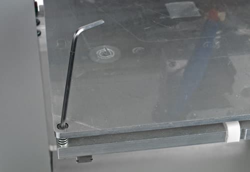 3D-принтер PrintBox3D One, юстировка рабочего стола