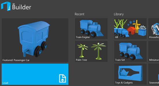 Приложение 3D Builder для Windows 8.1
