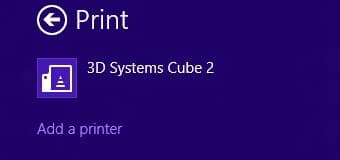 Поддержка 3D-принтеров в Windows 8.1