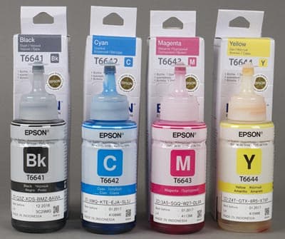 Принтер Epson L1300, контейнеры с чернилами