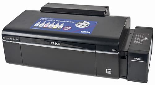 Фотопринтер Epson L805, внешний вид