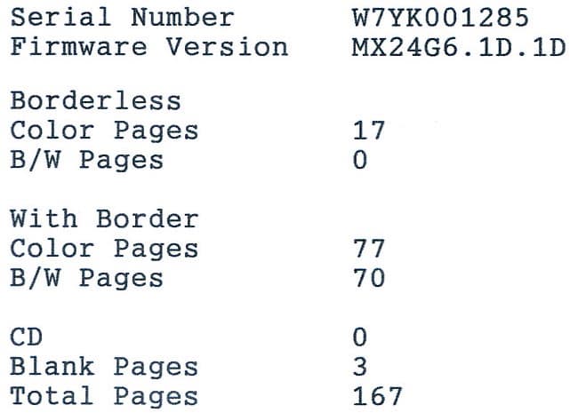 Счетчик отпечатков
