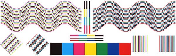 Epson L805, печать тестовой полосы