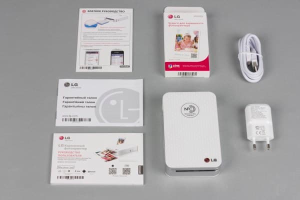 Дизайн принтера LG Pocket Photo PD233