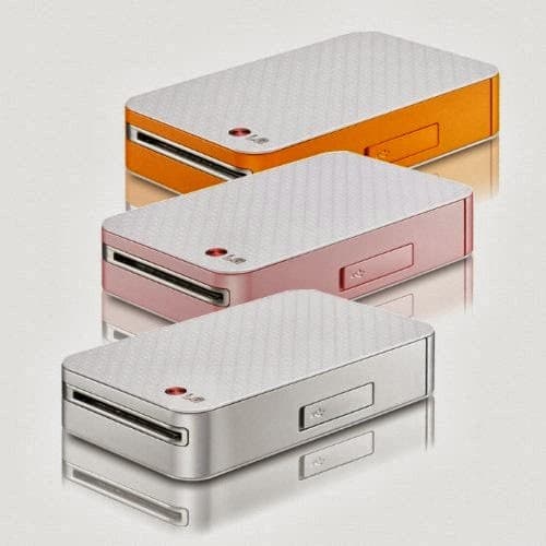 Дизайн принтера LG Pocket Photo PD233