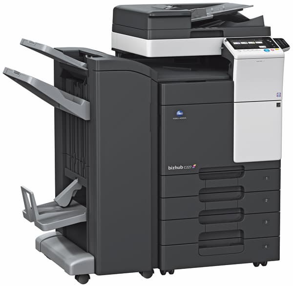 МФУ Konica Minolta bizhub C227, внешний вид