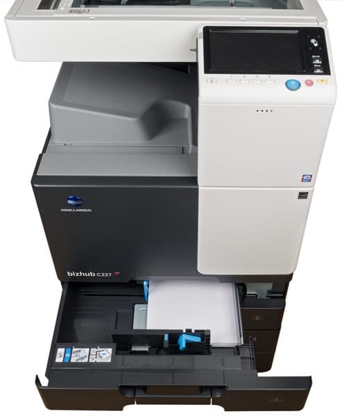 Konica Minolta bizhub C227, внешний вид