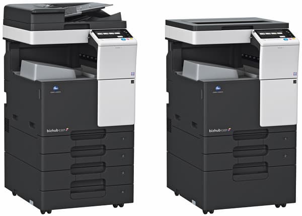 Konica Minolta bizhub C227, внешний вид