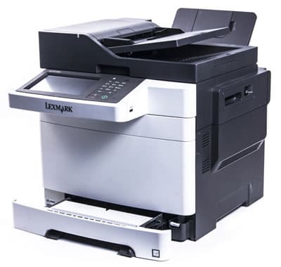 Цветное МФУ Lexmark CX510de, лоток для бумаги